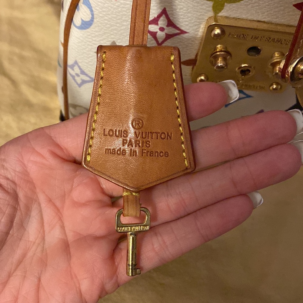 Louis Vuitton Speedy Monogram Multicolor 30 Dust Bag Key - Picture 5 of 16